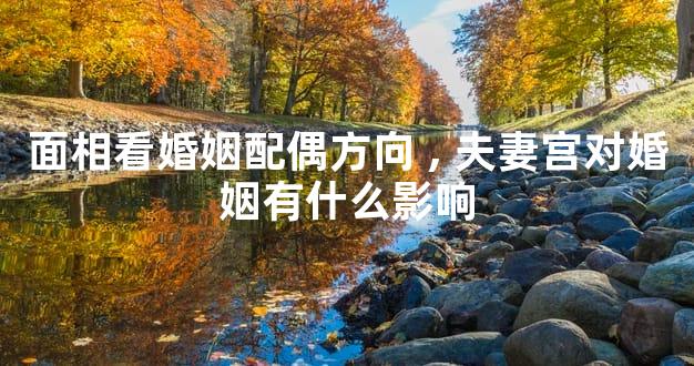 面相看婚姻配偶方向,夫妻宫对婚姻有什么影响
